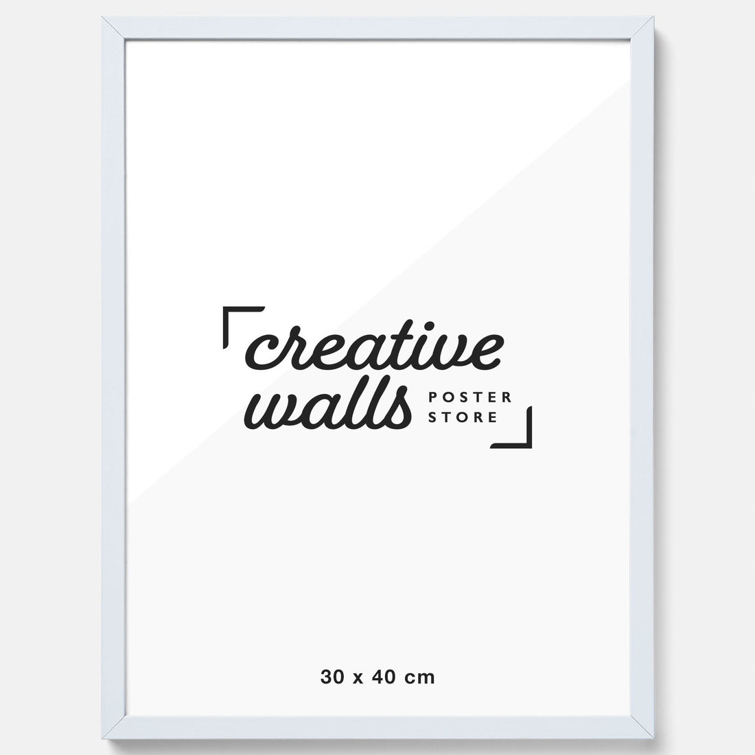 Tavelram Pastellblå