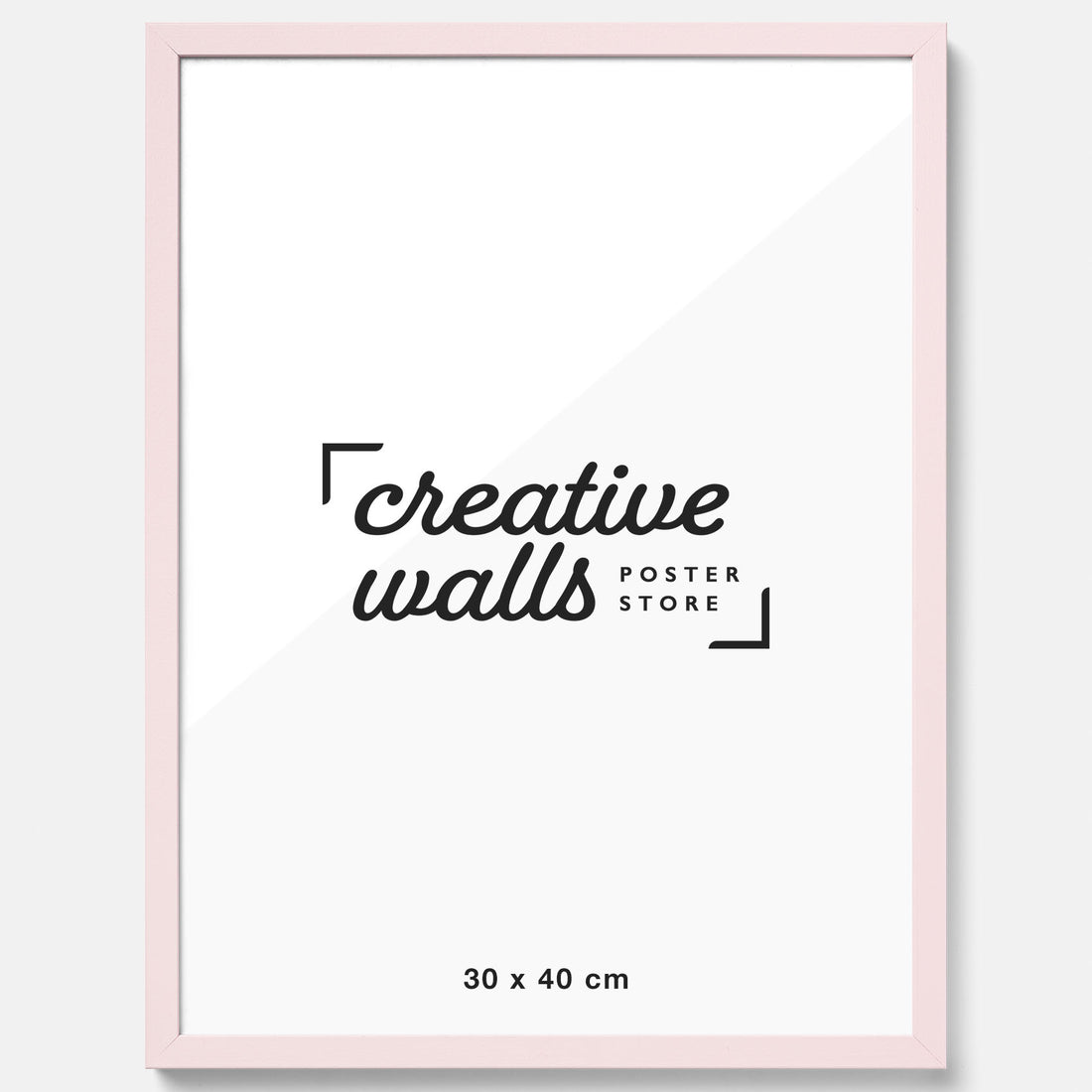 Tavelram Pastellrosa