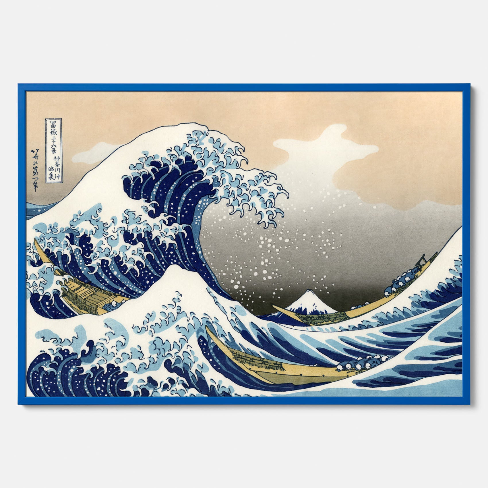 Tavla med The Great Wave off Kanagawa poster – Katsushika Hokusai – Japansk konst
