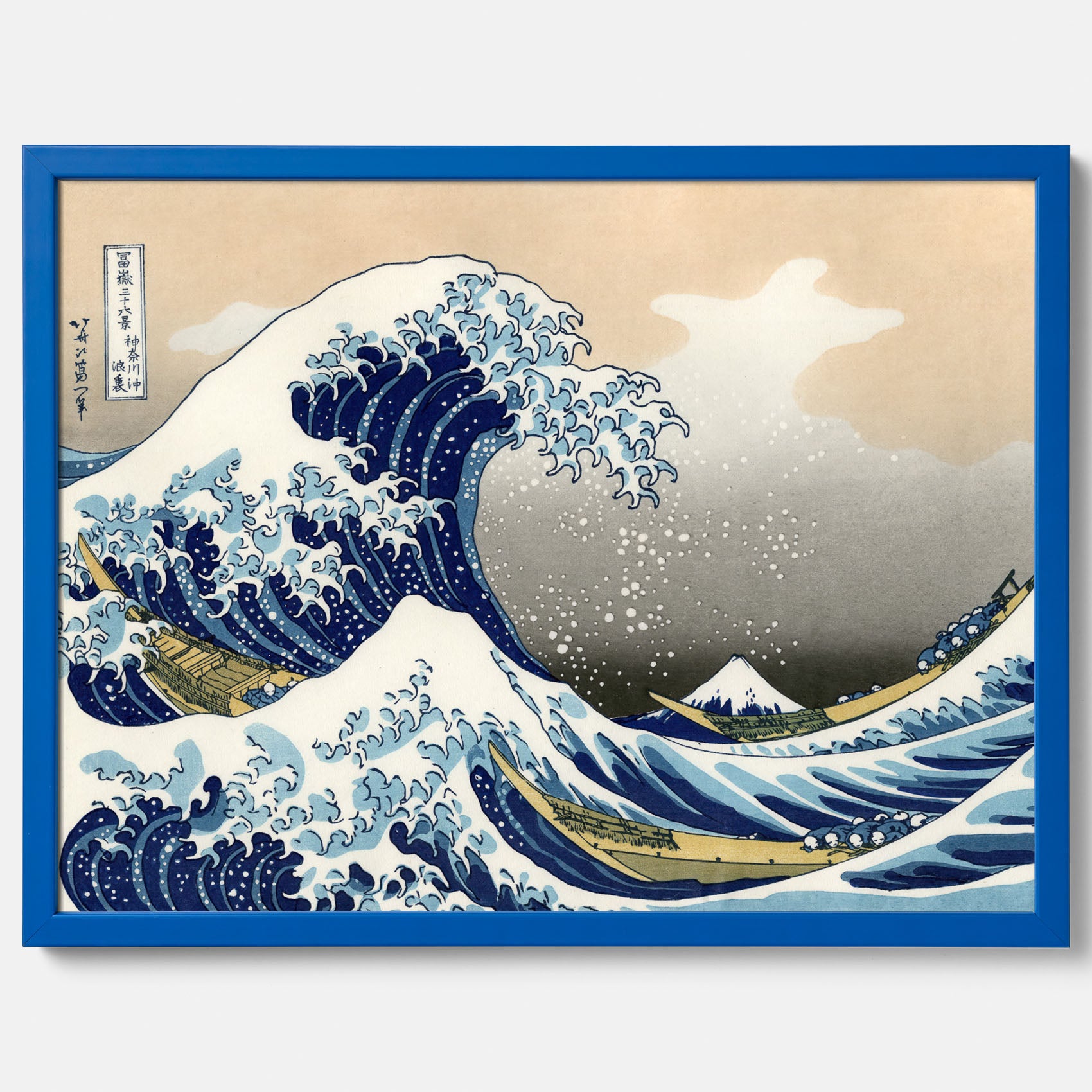 Tavla med The Great Wave off Kanagawa poster – Katsushika Hokusai – Japansk konst