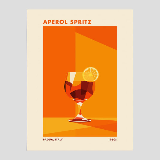 Drink poster med Aperol Spritz