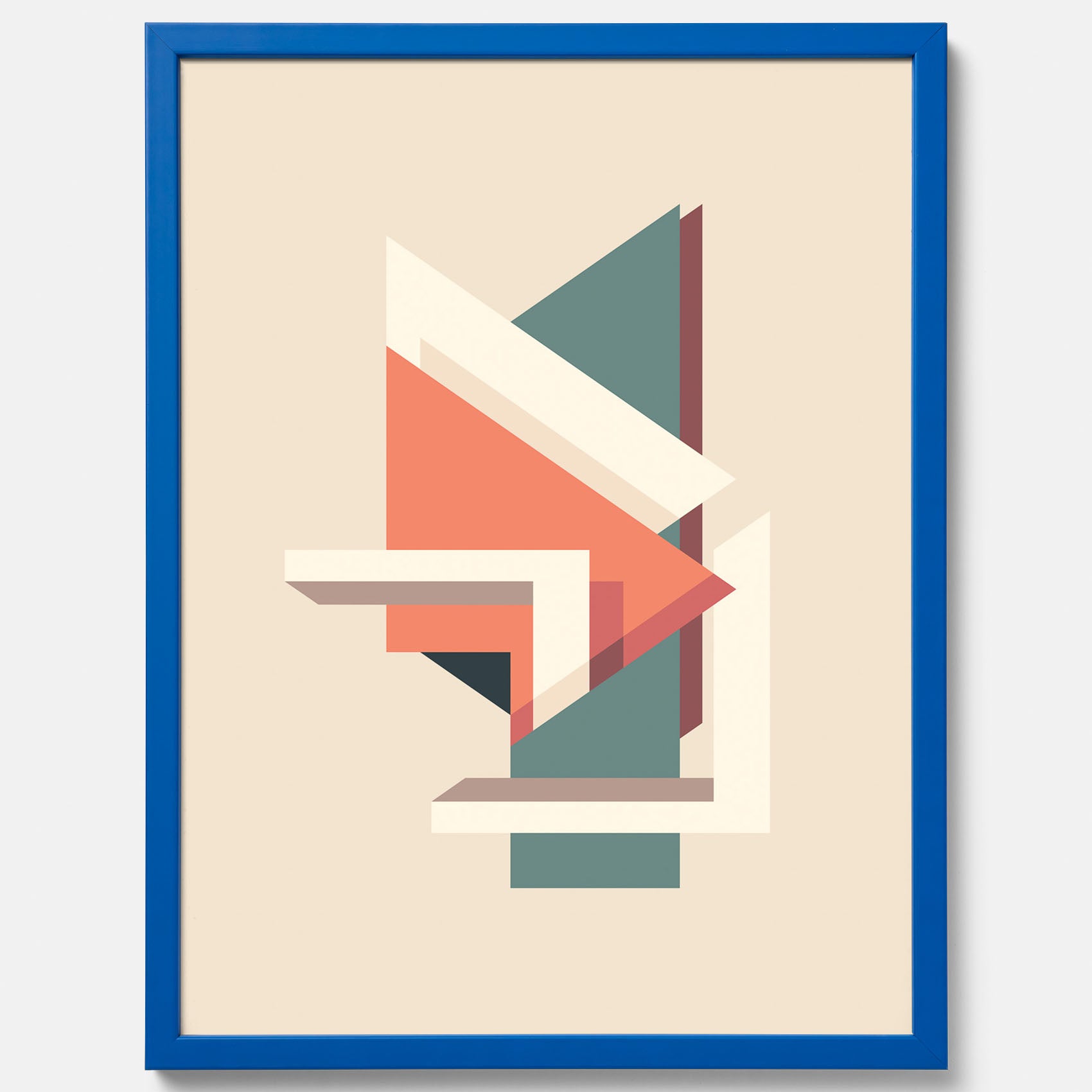 Abstract architecture No.3 poster – Abstrakt illustration