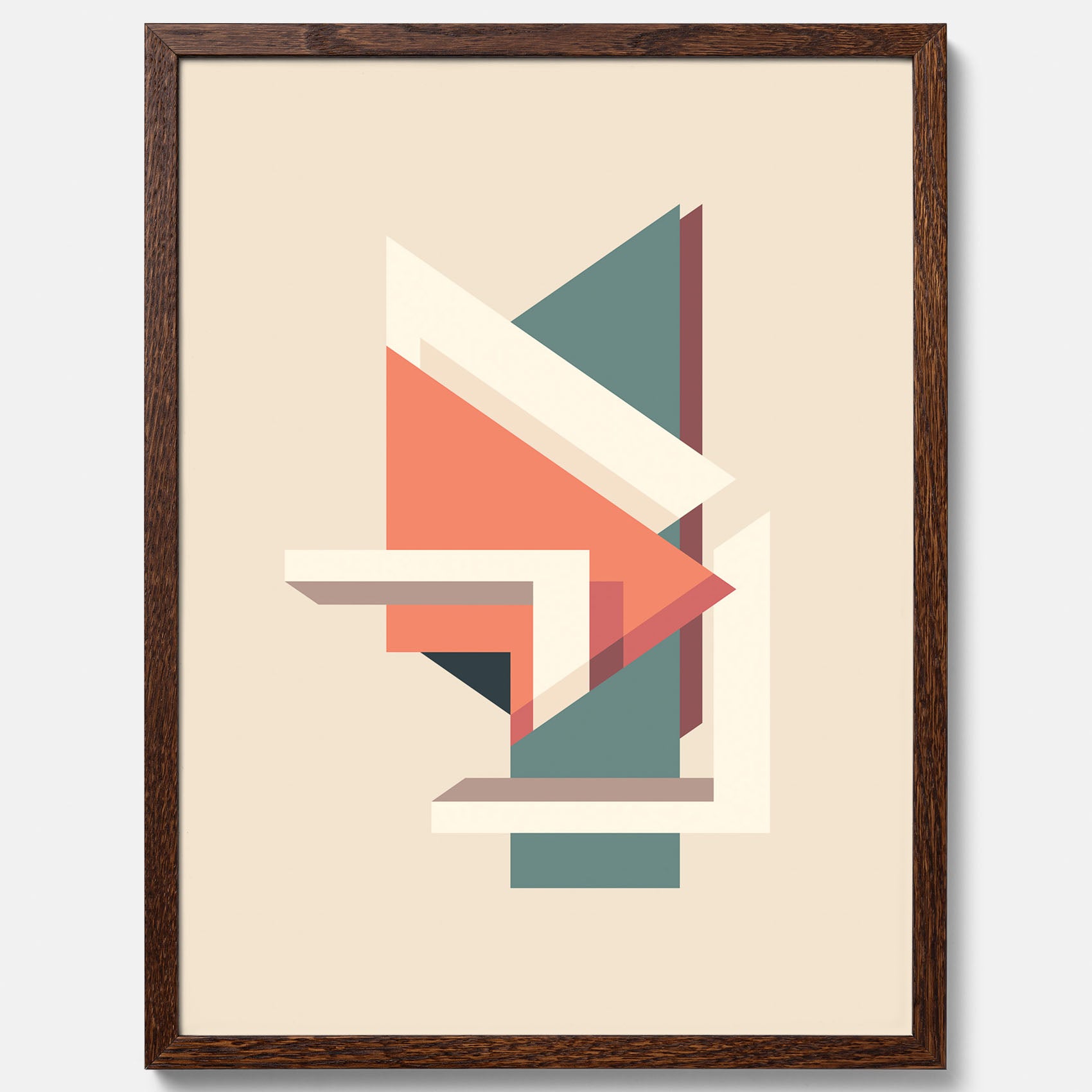 Abstract architecture No.3 poster – Abstrakt illustration