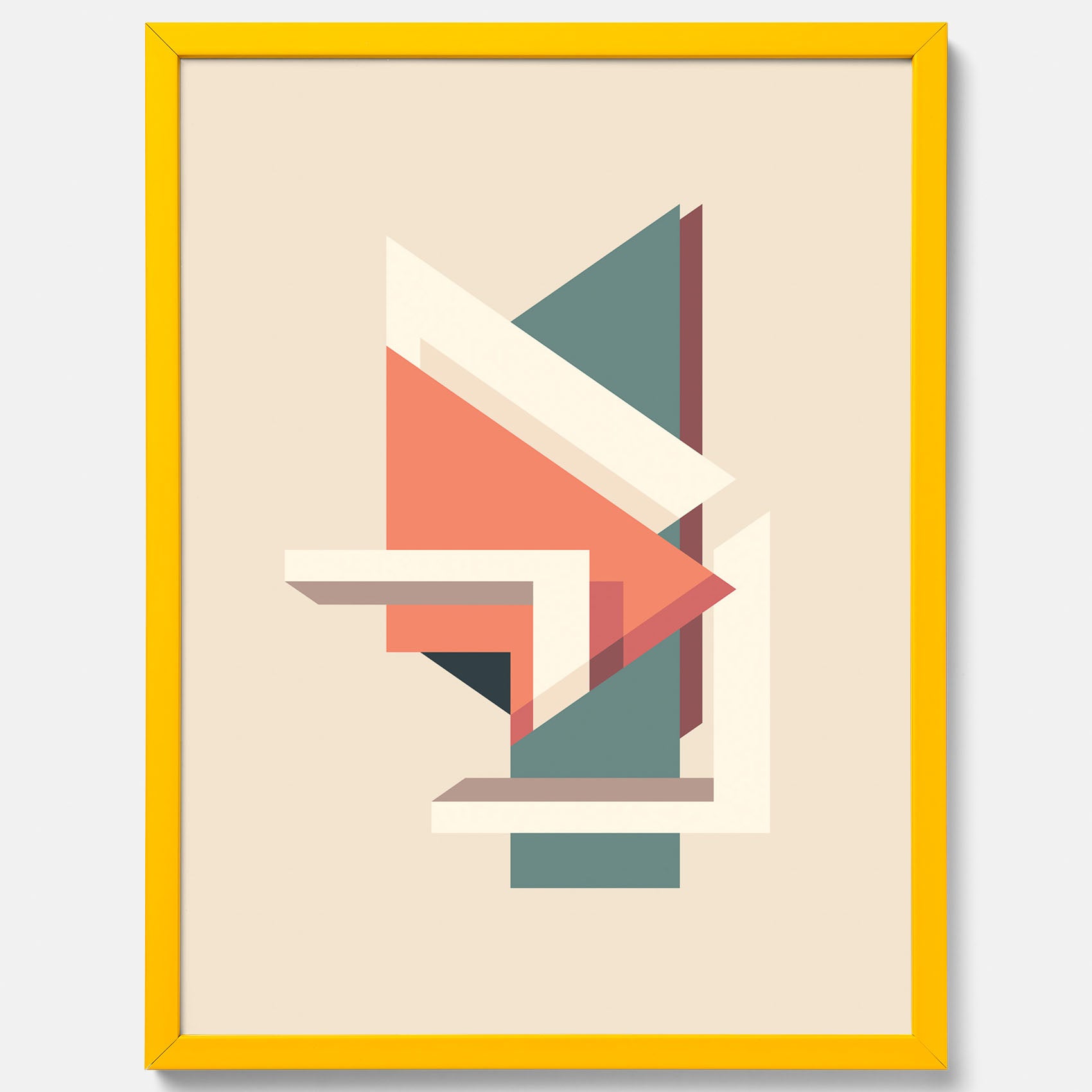 Abstract architecture No.3 poster – Abstrakt illustration