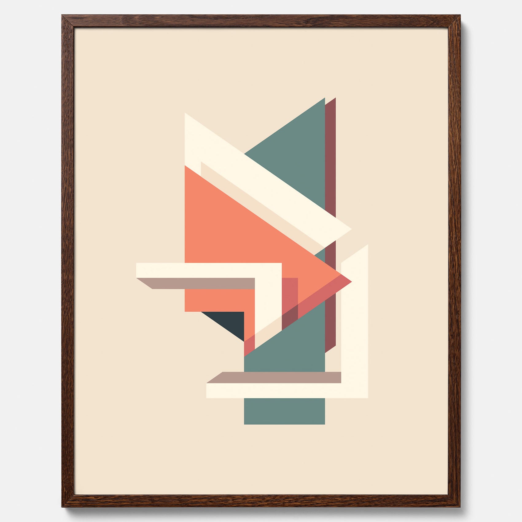 Abstract architecture No.3 poster – Abstrakt illustration