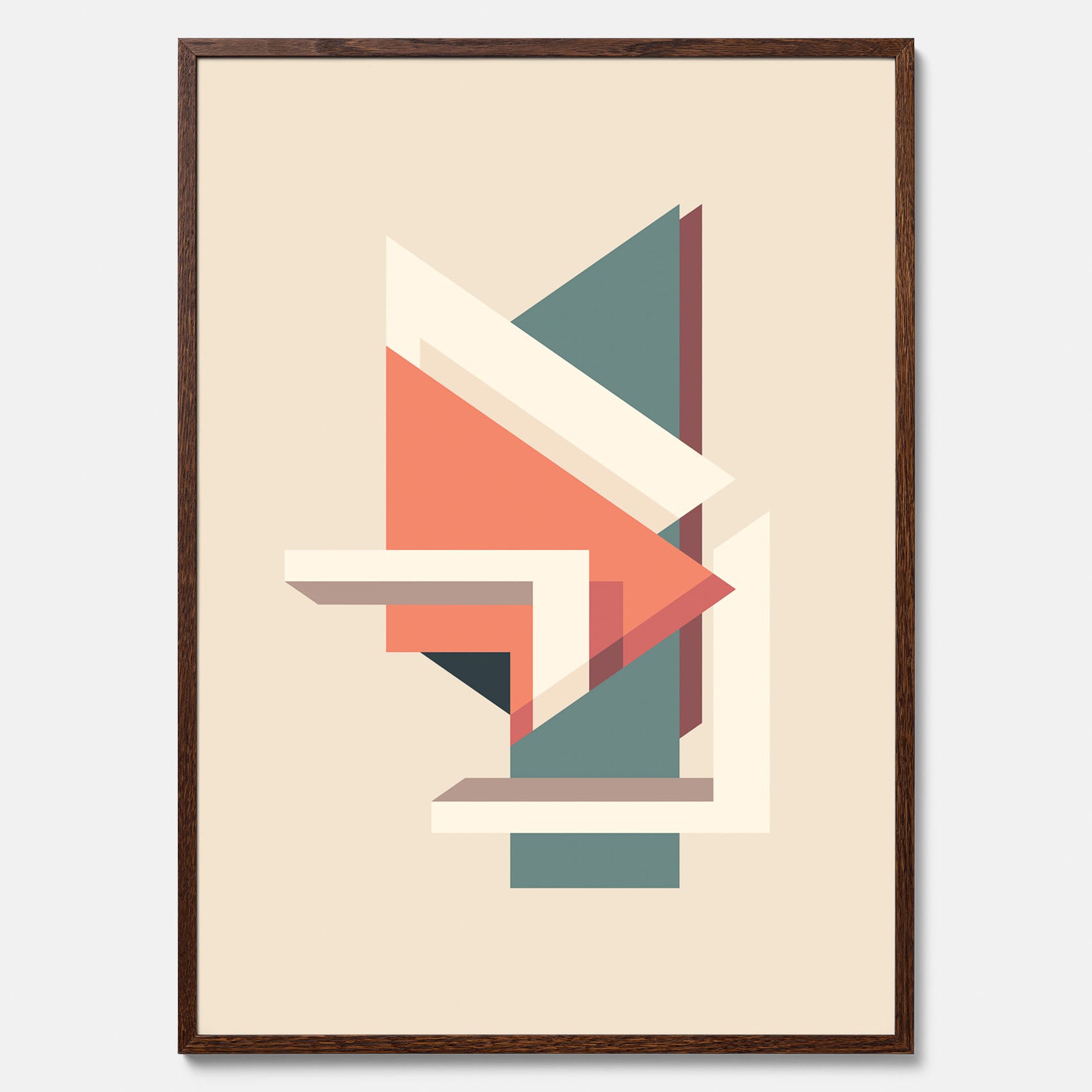 Abstract architecture No.3 poster – Abstrakt illustration