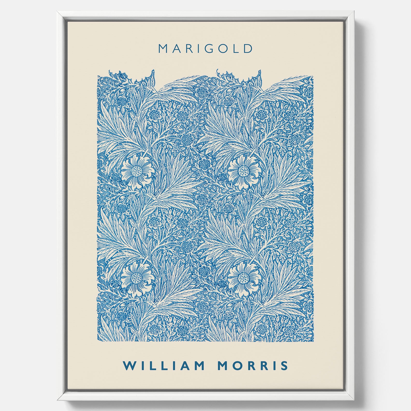 William Morris canvas med motivet Marigold. Affisch med William Morris-motiv.