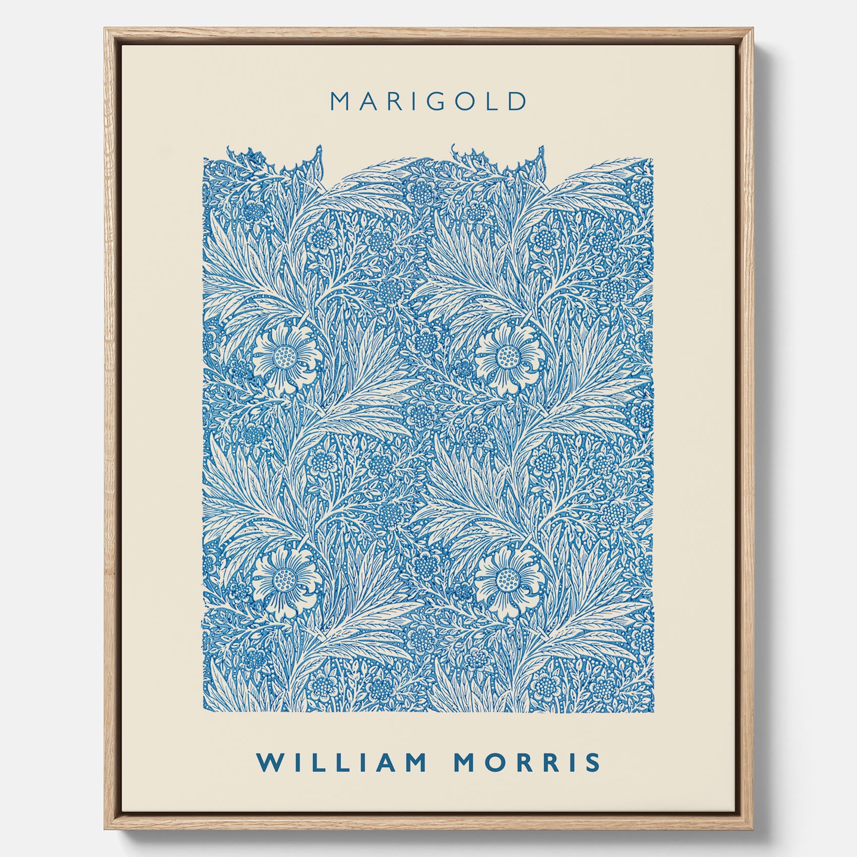 William Morris canvas med motivet Marigold. Affisch med William Morris-motiv.