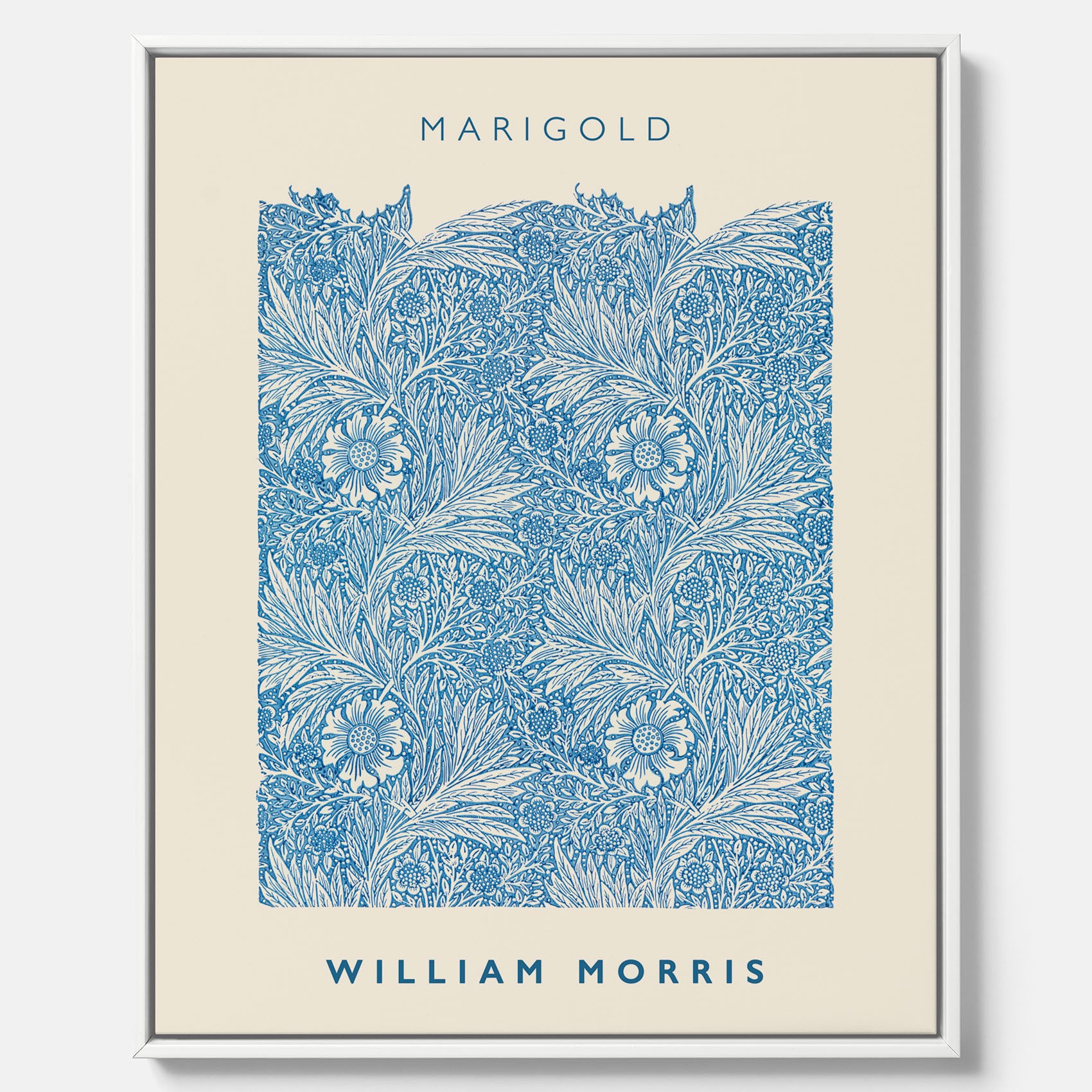 William Morris canvas med motivet Marigold. Affisch med William Morris-motiv.