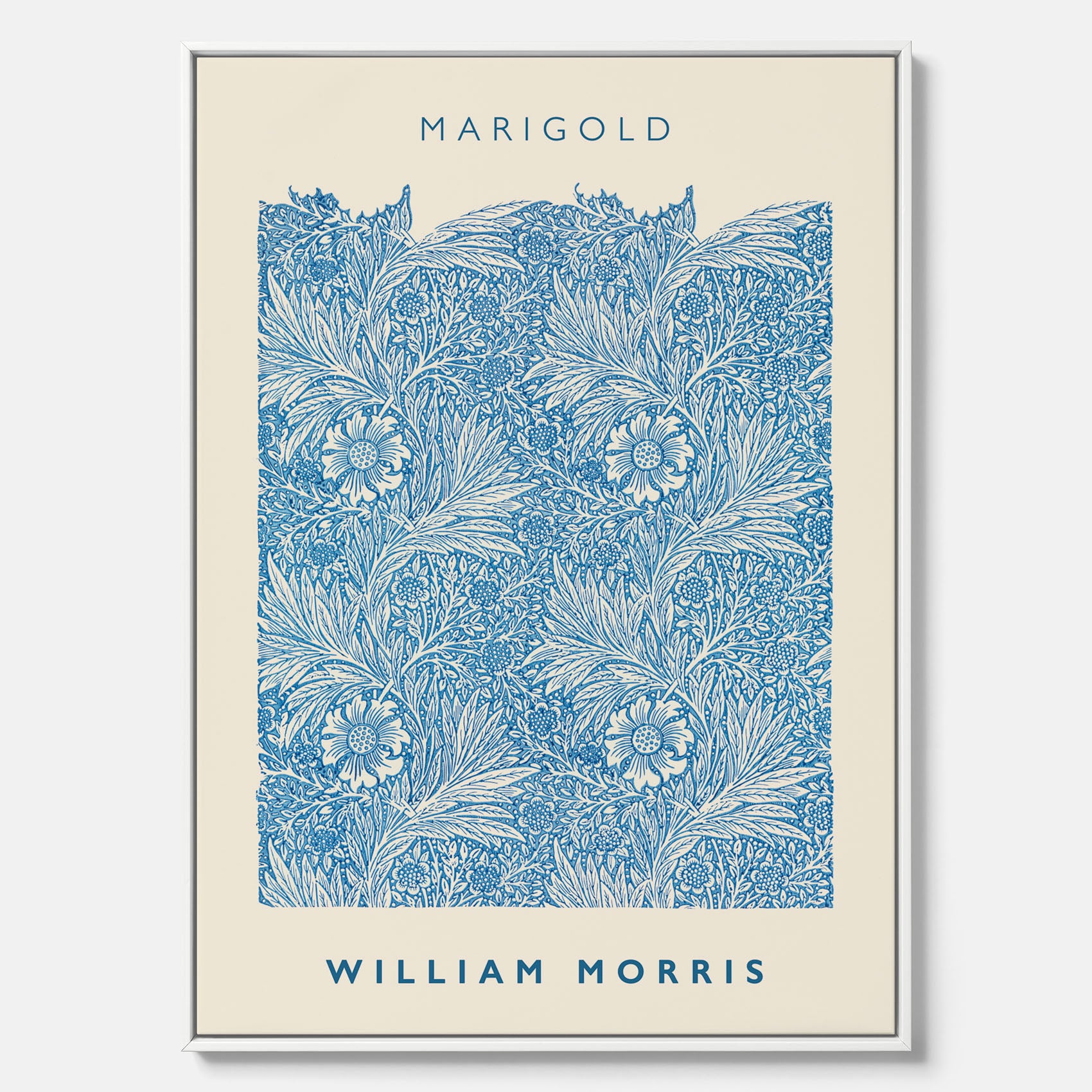 William Morris canvas med motivet Marigold. Affisch med William Morris-motiv.