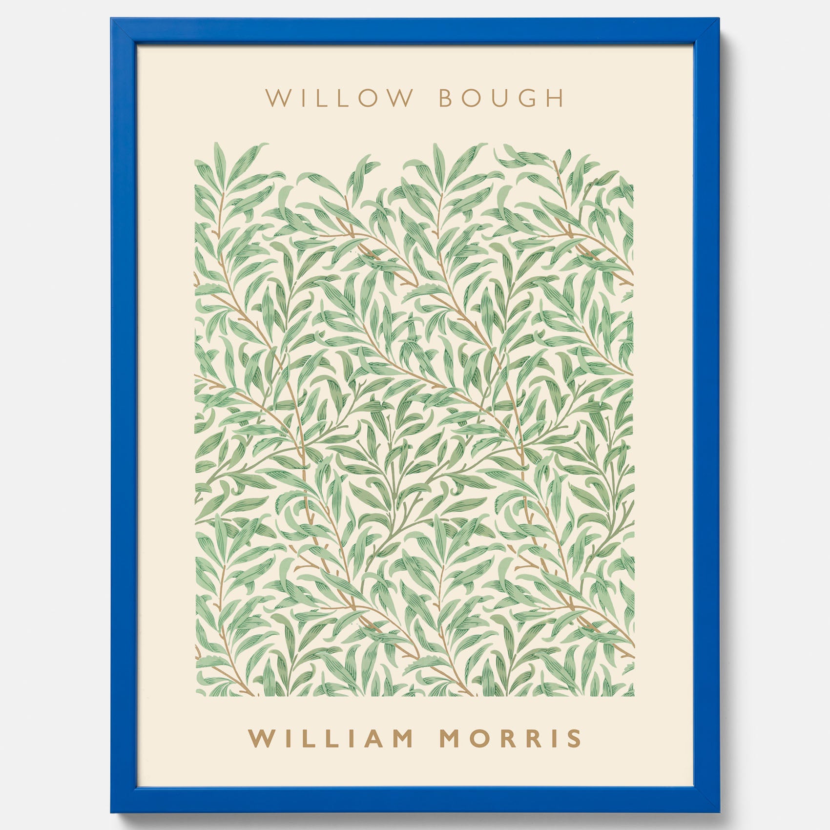 William Morris poster med motivet Willow Bough. Affisch med William Morris-motiv.