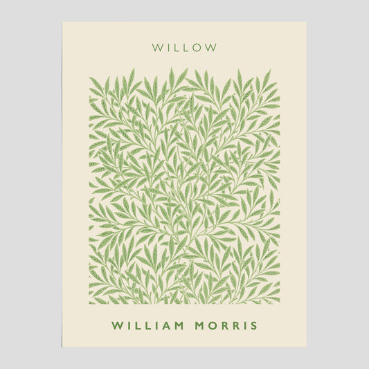 William Morris poster med motivet Willow. Affisch med William Morris-motiv.