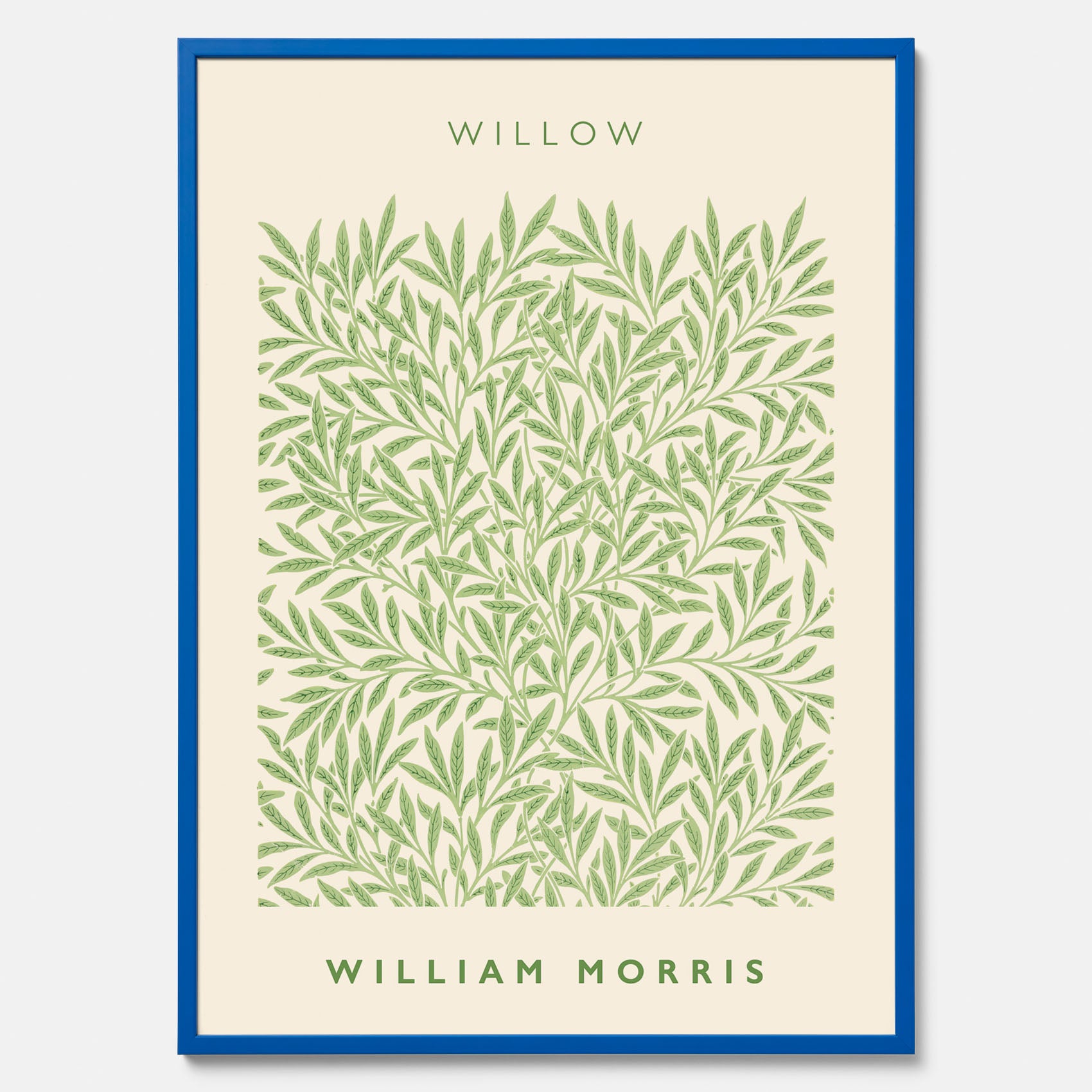 William Morris poster med motivet Willow. Affisch med William Morris-motiv.