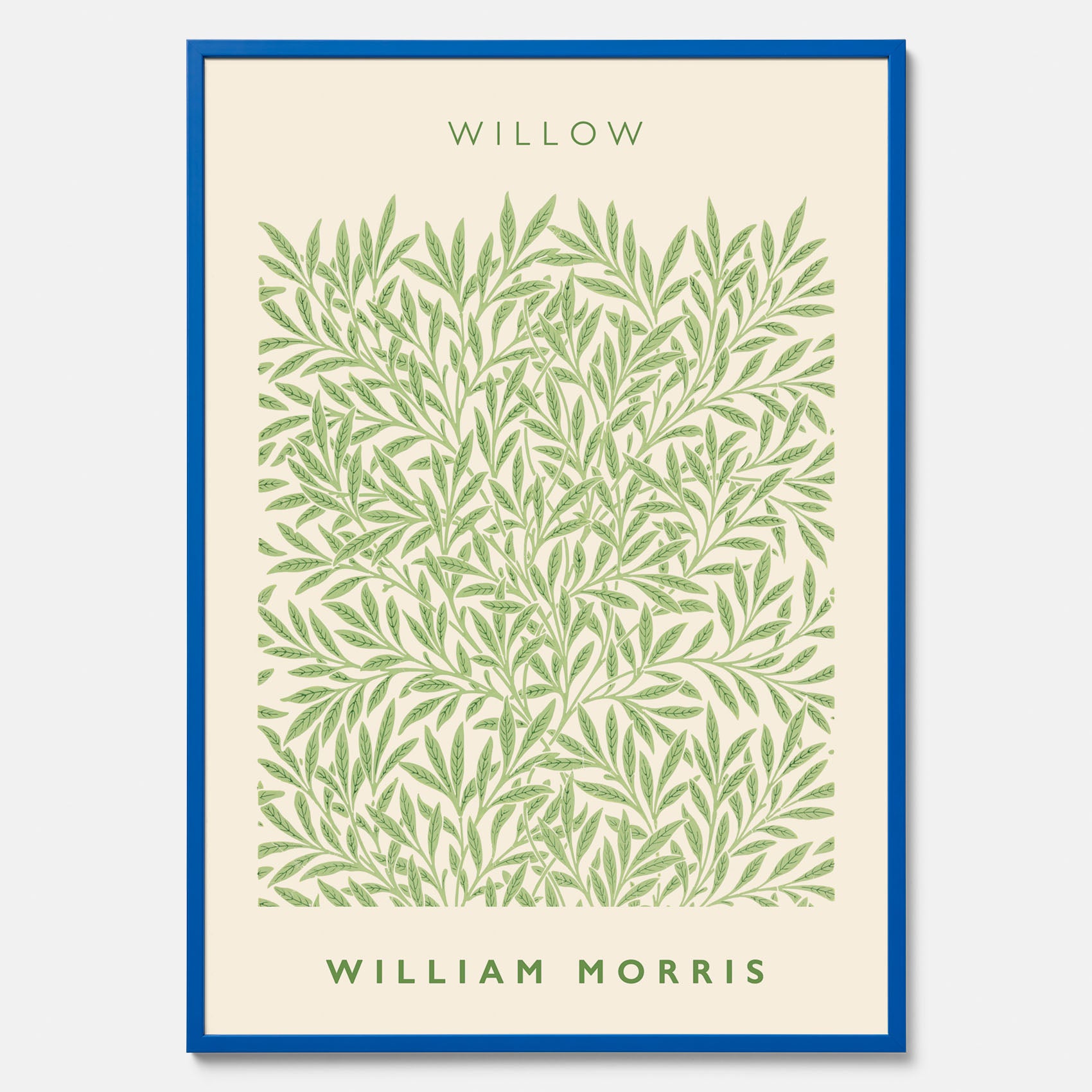William Morris poster med motivet Willow. Affisch med William Morris-motiv.