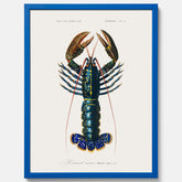 Kökstavla med Hummer poster till kök, hummerposter, skaldjur, köksposter, tavla till kök