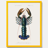 Kökstavla med Hummer poster till kök, hummerposter, skaldjur, köksposter, tavla till kök