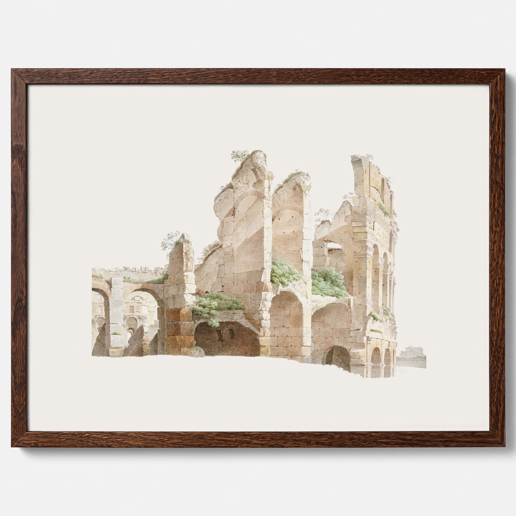 Colosseum i Rom poster – Historisk tavla med arkitektur