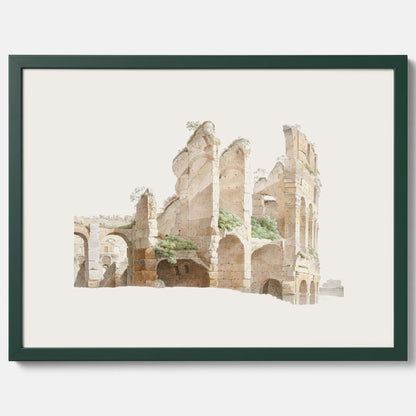 Colosseum i Rom poster – Historisk tavla med arkitektur