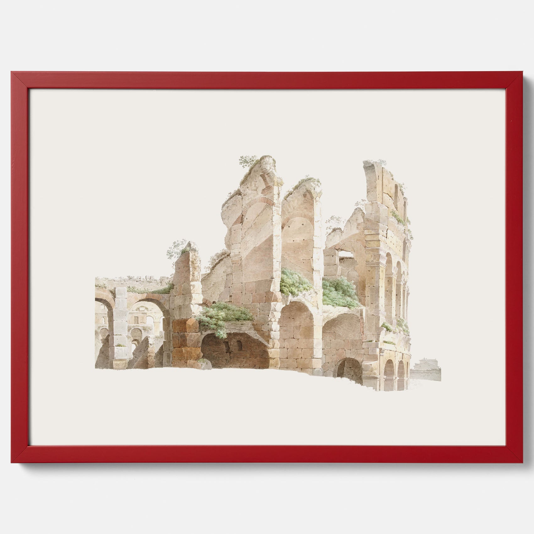 Colosseum i Rom poster – Historisk tavla med arkitektur