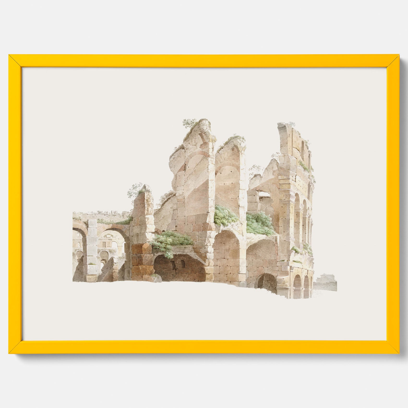 Colosseum i Rom poster – Historisk tavla med arkitektur