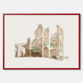 Colosseum i Rom poster – Historisk tavla med arkitektur