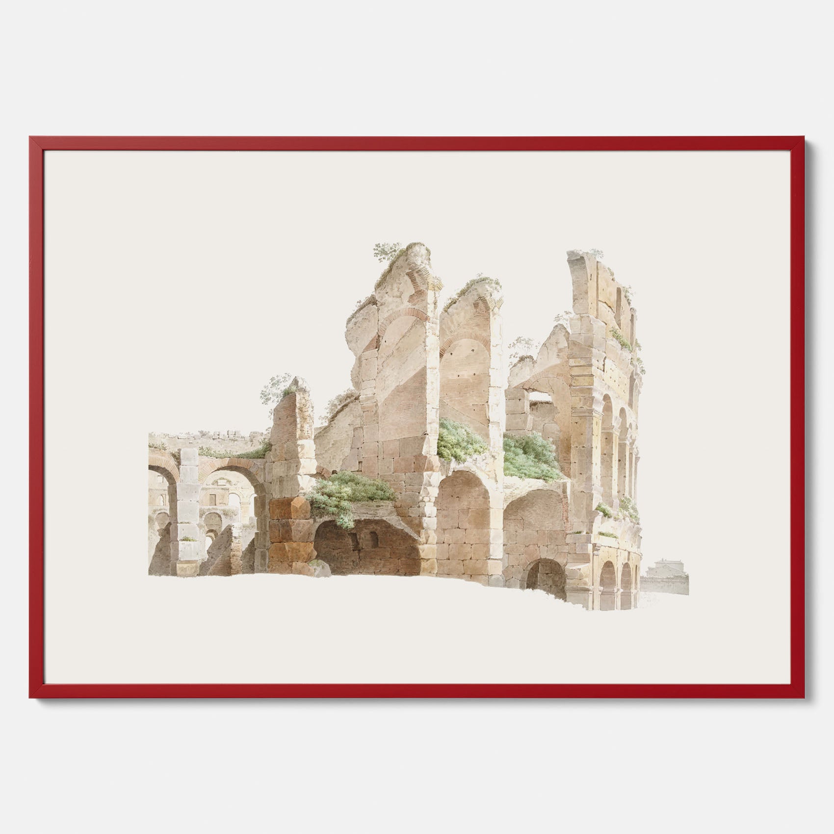 Colosseum i Rom poster – Historisk tavla med arkitektur