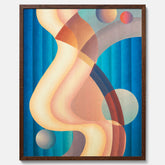 Composition no. 61 – Abstrakt poster av konstnären Stuart Walker