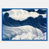 "The Wave" poster – C. R. W. Nevinson – Japansk konst