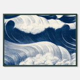 "The Wave" poster – C. R. W. Nevinson – Japansk konst