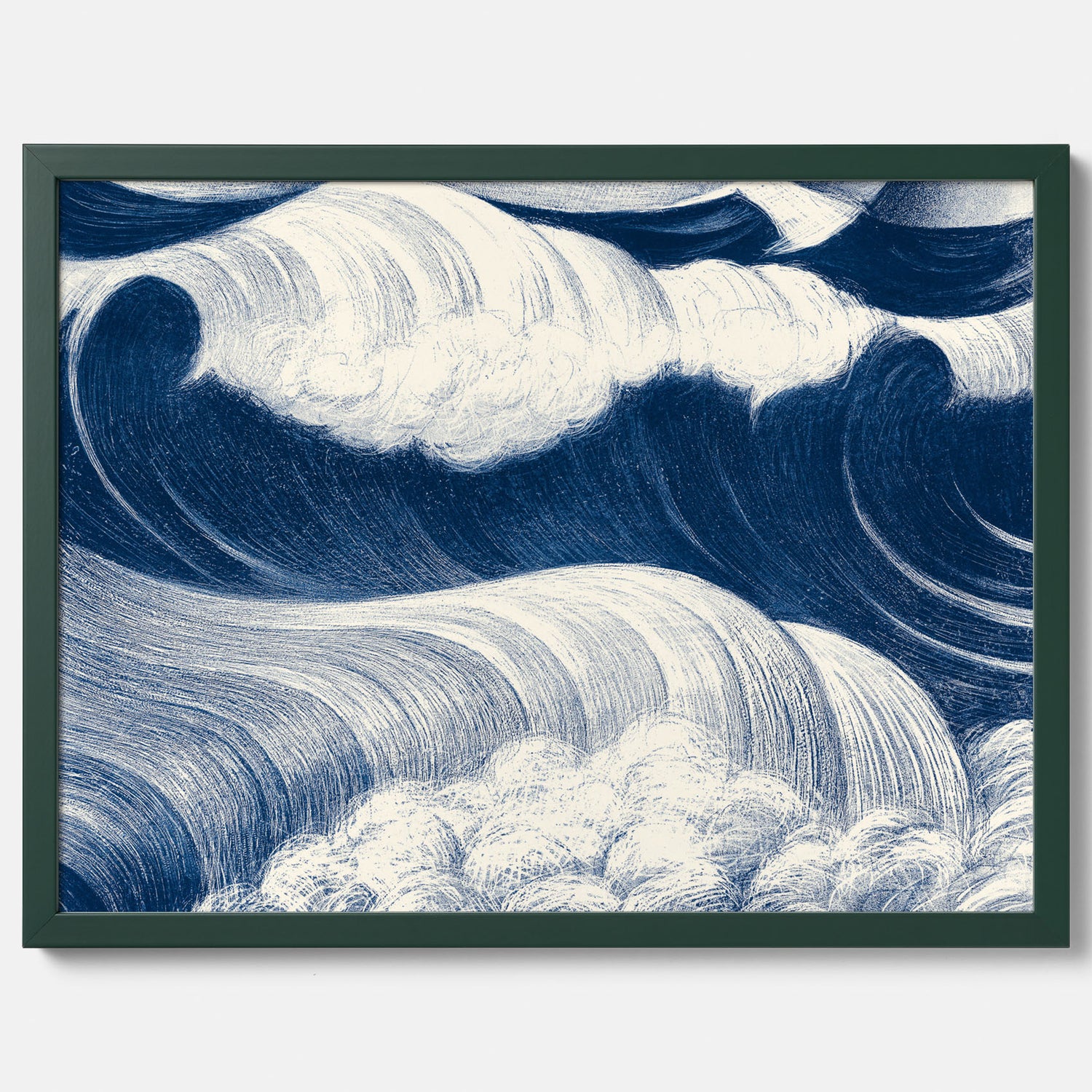 &quot;The Wave&quot; poster – C. R. W. Nevinson – Japansk konst