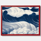 "The Wave" poster – C. R. W. Nevinson – Japansk konst