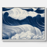 "The Wave" canvas – C. R. W. Nevinson – Japansk konst