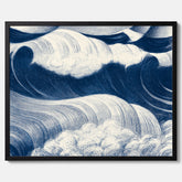 "The Wave" poster – C. R. W. Nevinson – Japansk konst