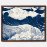 "The Wave" poster – C. R. W. Nevinson – Japansk konst
