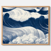 "The Wave" poster – C. R. W. Nevinson – Japansk konst