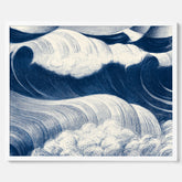 "The Wave" poster – C. R. W. Nevinson – Japansk konst