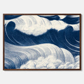 "The Wave" poster – C. R. W. Nevinson – Japansk konst