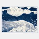 "The Wave" poster – C. R. W. Nevinson – Japansk konst