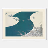 Tavla med "Birds" poster – Kamisaka Sekka – Japansk konst