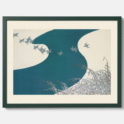 Tavla med &quot;Birds&quot; poster – Kamisaka Sekka – Japansk konst