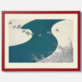 Tavla med "Birds" poster – Kamisaka Sekka – Japansk konst