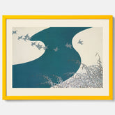 Tavla med "Birds" poster – Kamisaka Sekka – Japansk konst