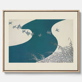 Tavla med "Birds" canvas – Kamisaka Sekka – Japansk konst