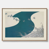 Tavla med "Birds" canvas – Kamisaka Sekka – Japansk konst