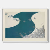 Tavla med "Birds" canvas – Kamisaka Sekka – Japansk konst