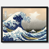 Tavla med The Great Wave off Kanagawa poster – Katsushika Hokusai – Japansk konst
