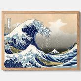 Tavla med The Great Wave off Kanagawa poster – Katsushika Hokusai – Japansk konst