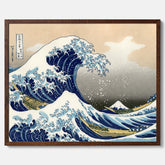 Tavla med The Great Wave off Kanagawa poster – Katsushika Hokusai – Japansk konst