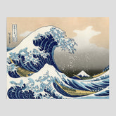 Tavla med The Great Wave off Kanagawa poster – Katsushika Hokusai – Japansk konst