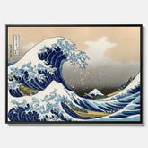 Canvas tavla med The Great Wave off Kanagawa poster – Katsushika Hokusai – Japansk konst